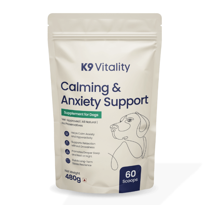 Calming & Anxiety Support Supplement for Dogs