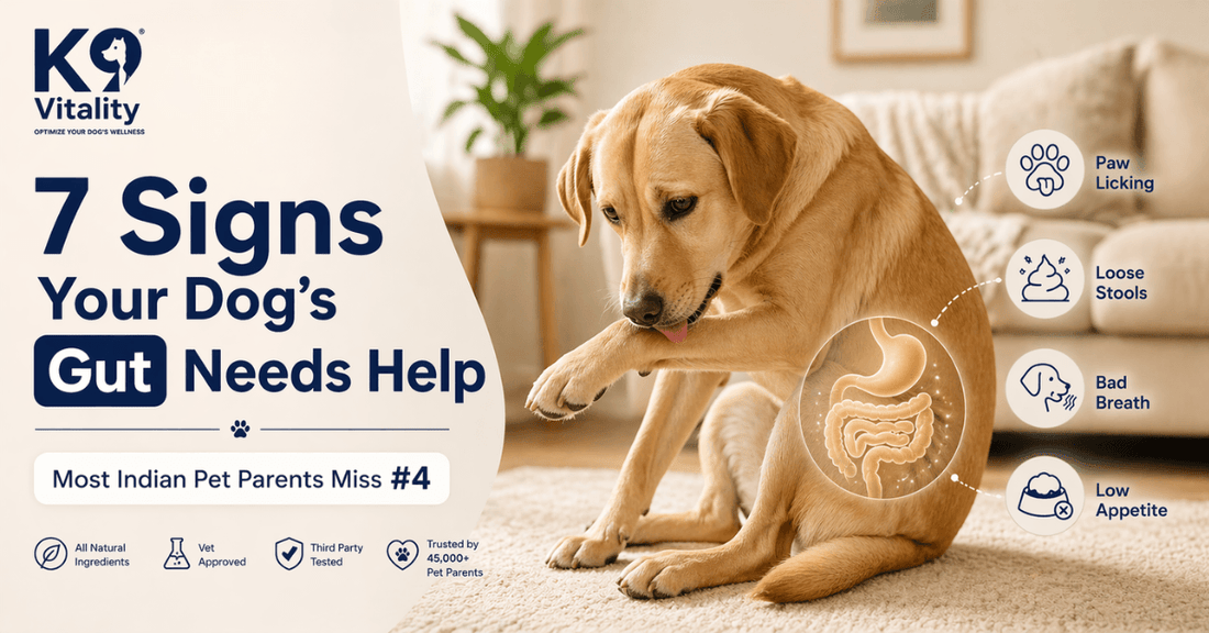 7 Signs Your Dog's Gut Needs Help (Most Indian Pet Parents Miss #4)