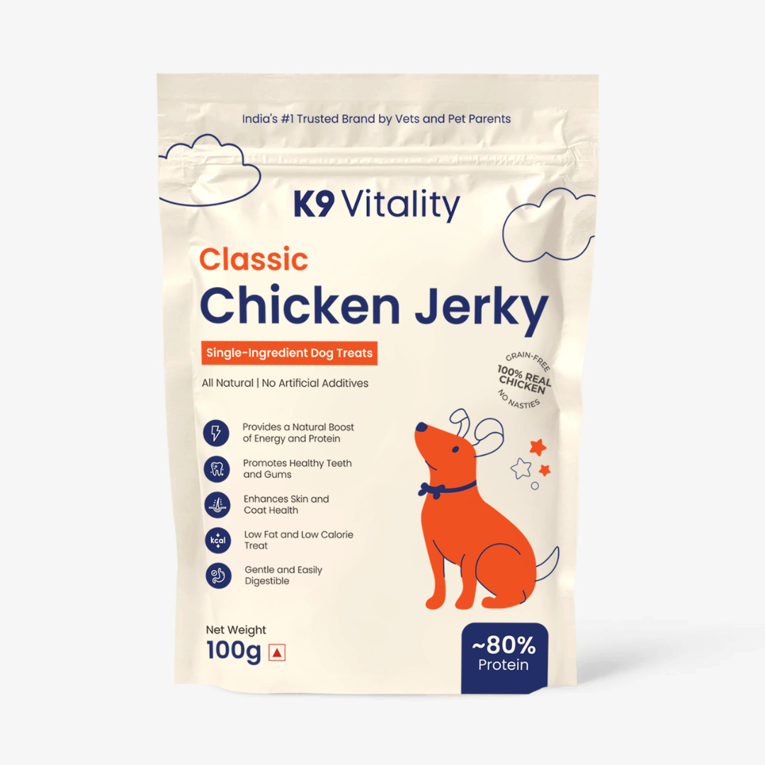 Classic Chicken Jerky for Dogs - 100 grams