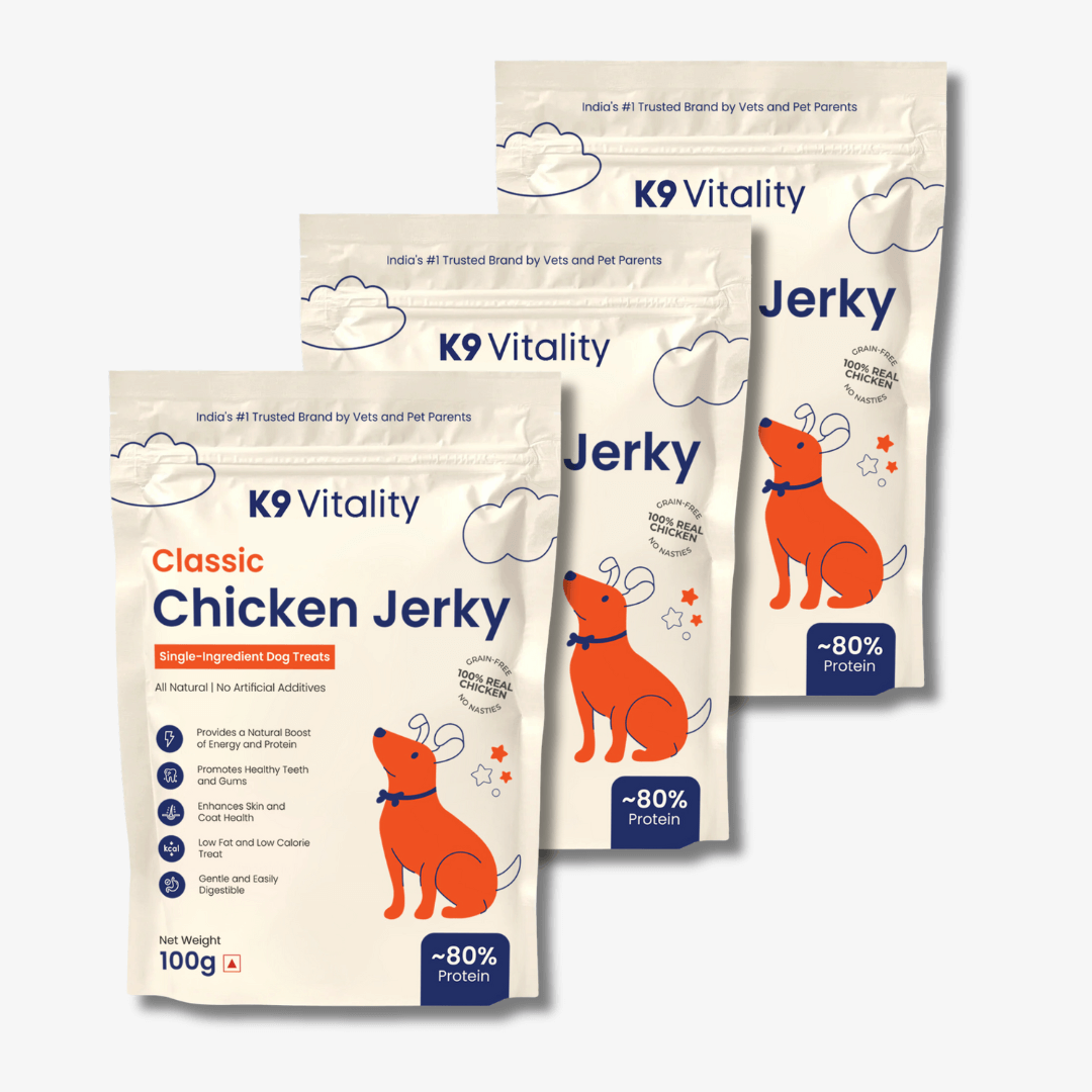 Classic Chicken Jerky for Dogs - 100 grams