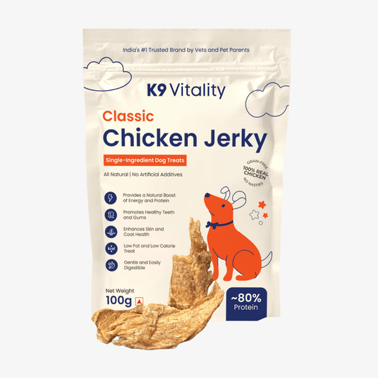 Classic Chicken Jerky for Dogs - 100 grams