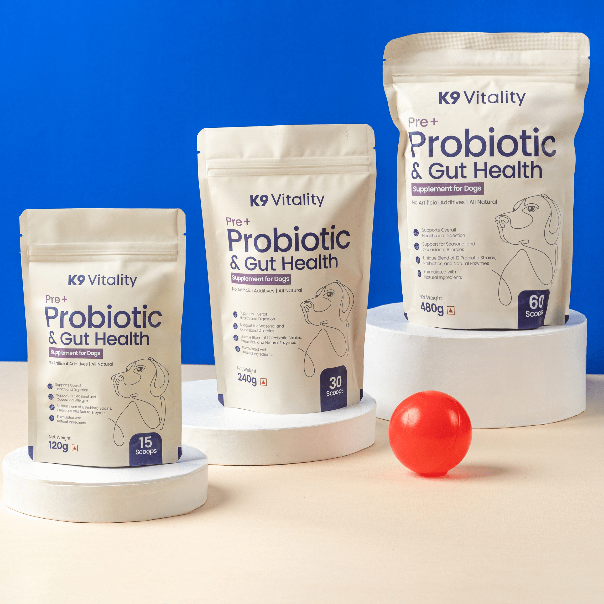 Pre + Probiotics & Gut Health For Dogs