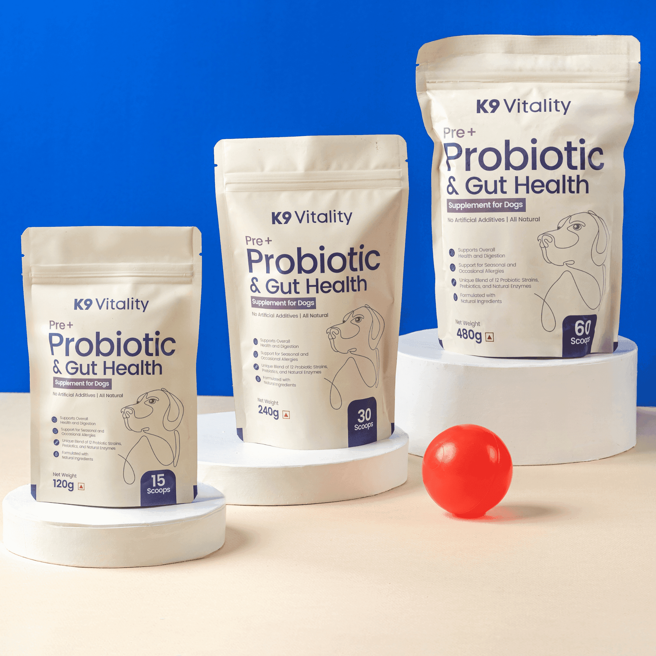 Buy Pre + Probiotics & Gut Health For Dogs – K9 Vitality