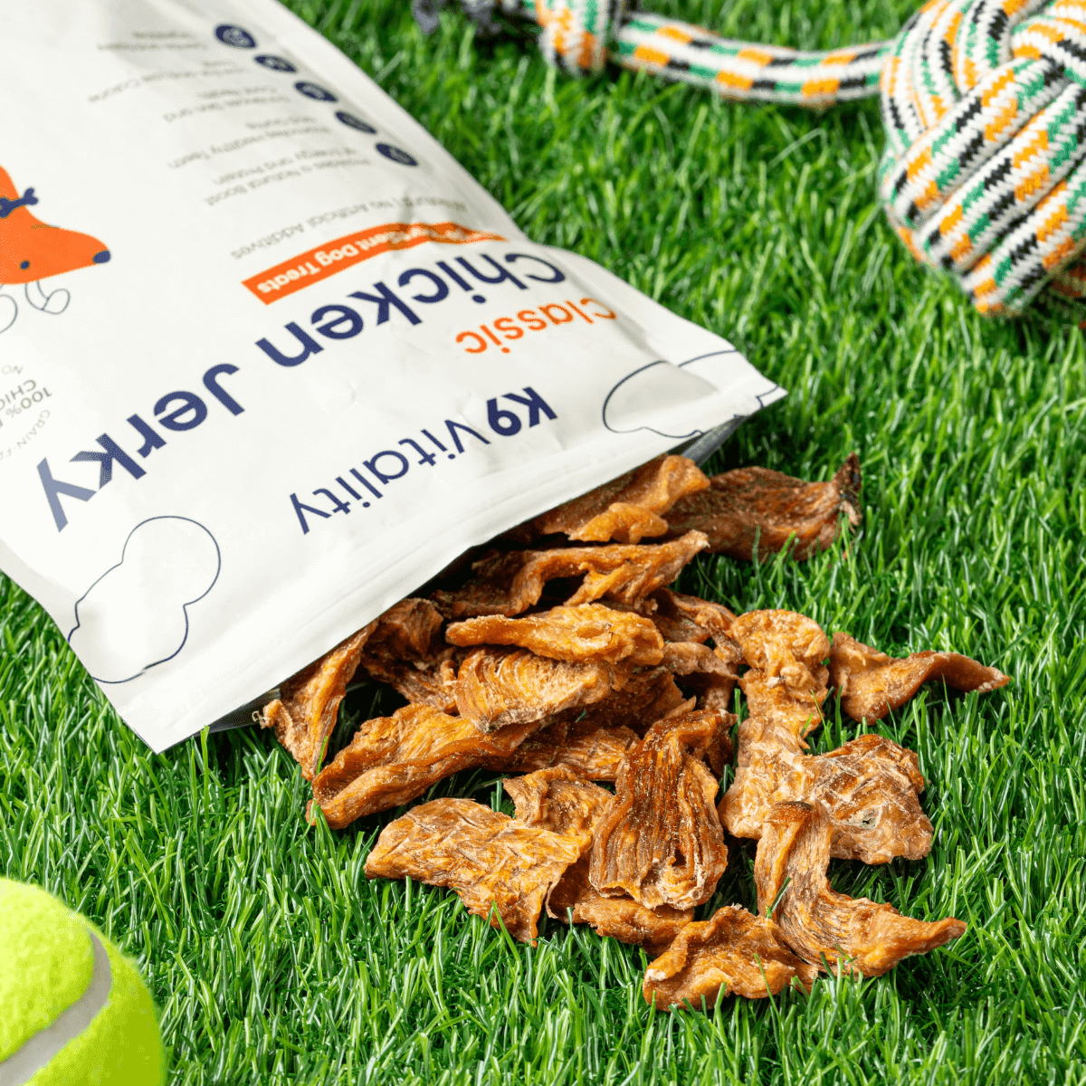 Classic Chicken Jerky for Dogs - 100 grams - K9 Vitality
