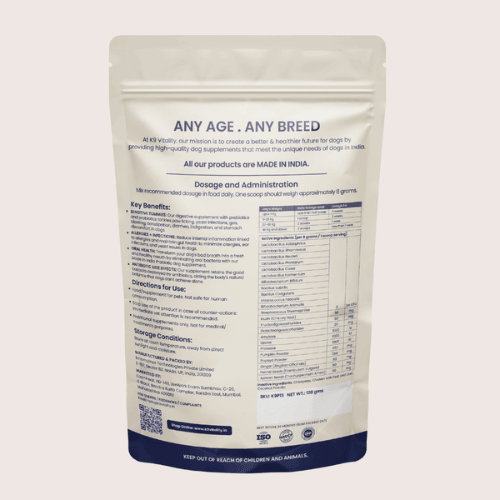 Pre + Probiotics & Gut Health For Dogs