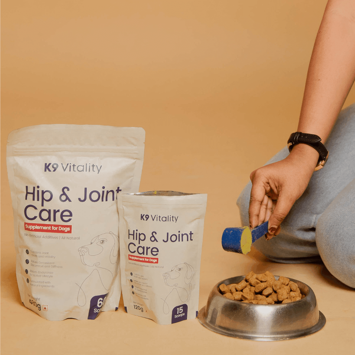 Hip & Joint Care Supplement For Dogs - K9 Vitality