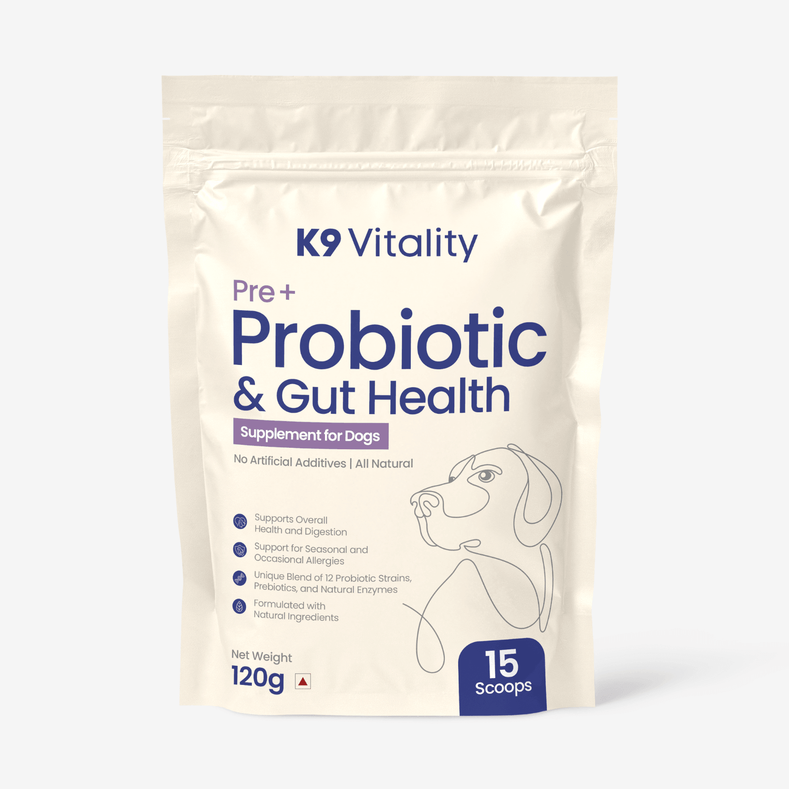 Pre + Probiotics & Gut Health For Dogs - K9 Vitality