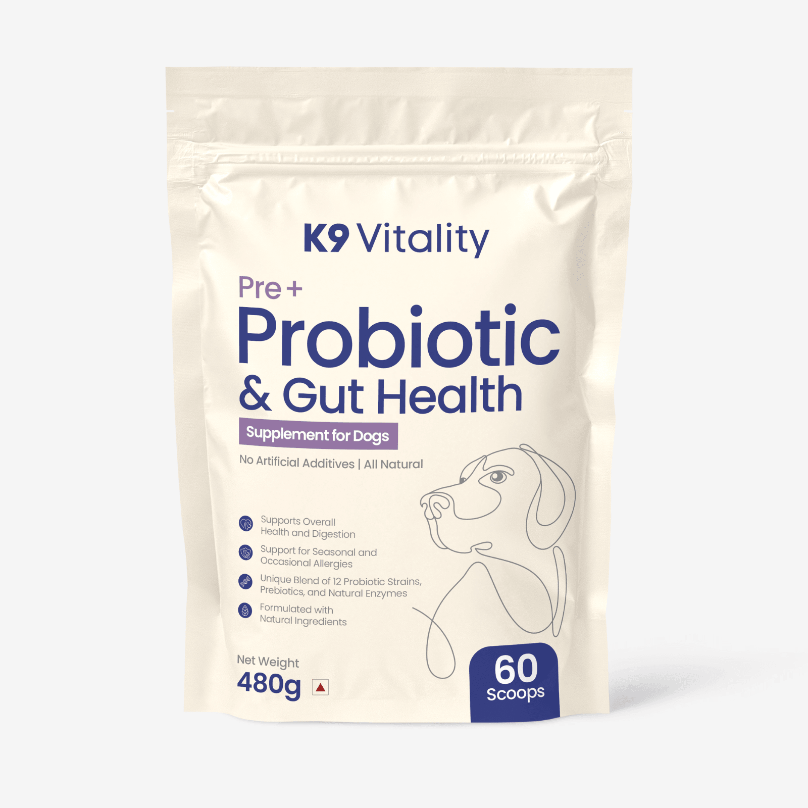 Pre + Probiotics & Gut Health For Dogs - K9 Vitality