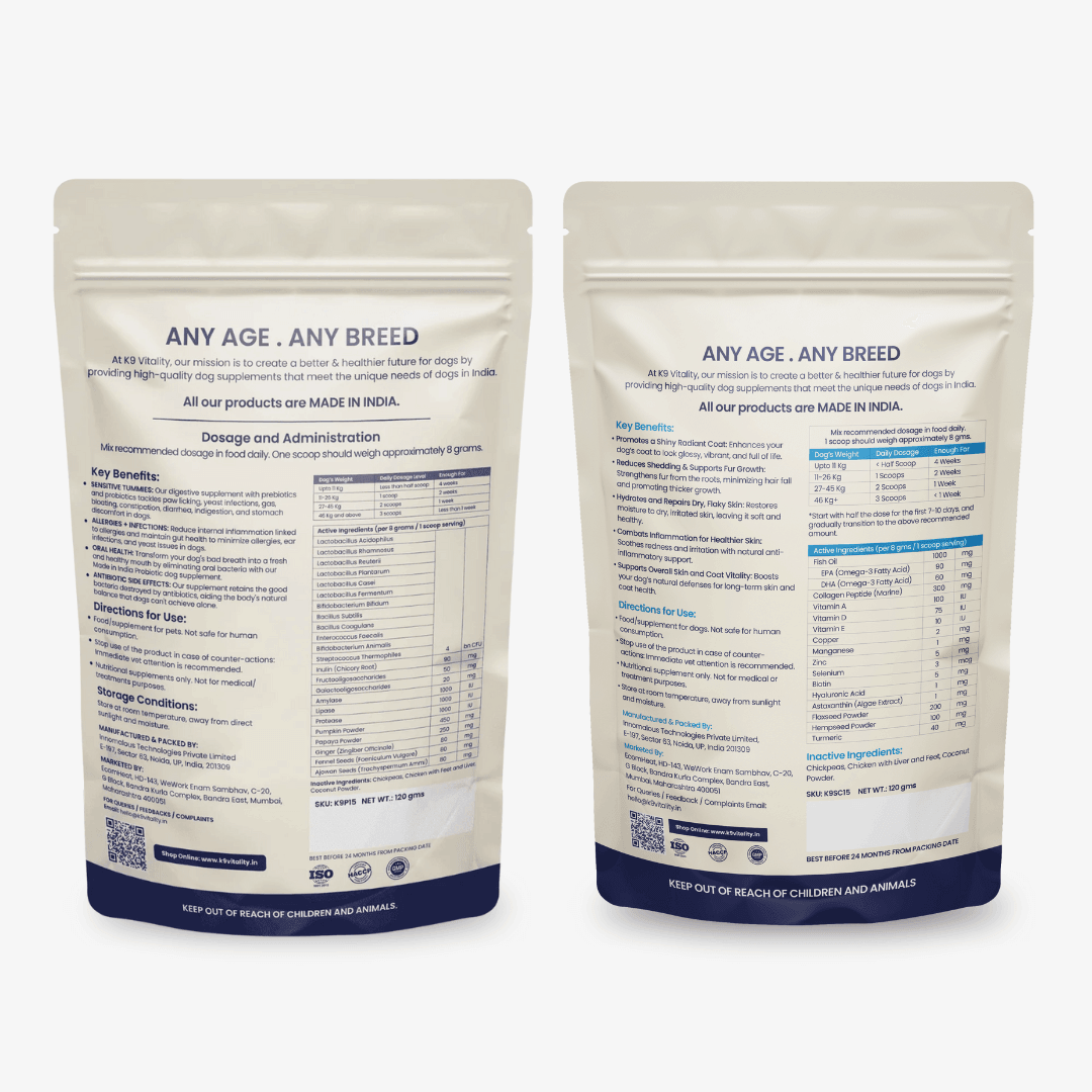 Probiotics + Skin & Coat Duo