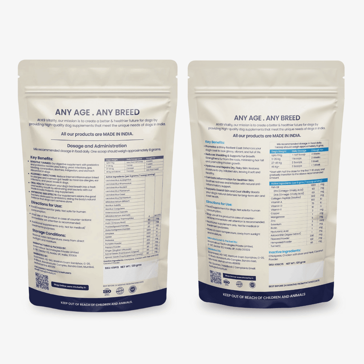 Probiotics + Skin & Coat Duo
