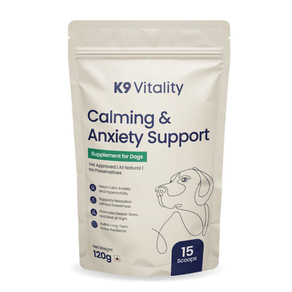 Calming & Anxiety Support Supplement for Dogs