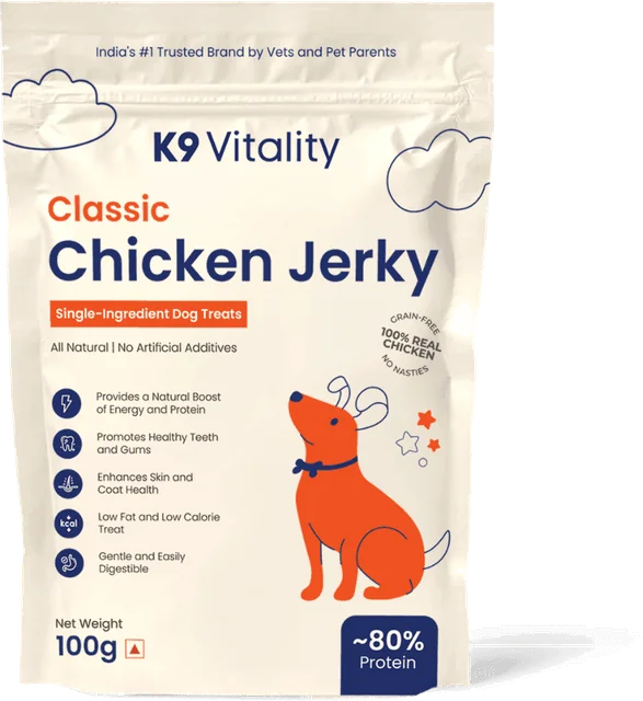 Classic Chicken Jerky for Dogs - 100 grams